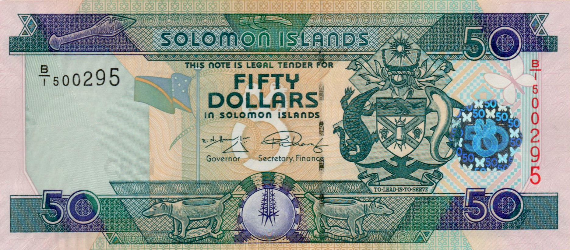 Solomon Islands 50 2004 UNC P-29/b